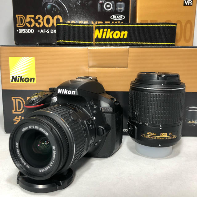 Nikon ニコン D5300 ダブルズームキット2 シャッター回数 1000回