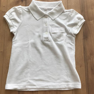 ニシマツヤ(西松屋)の白ポロシャツ(Tシャツ/カットソー)