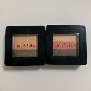 ミシャ(MISSHA)の『2個セット！』ミシャ トリプルシャドウ(アイシャドウ)