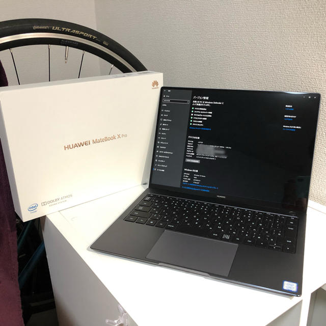 低価格の Matebook HUAWEI X 2018 i7モデル スペースグレー Pro ノート