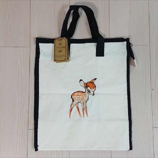 Disney - ラスト❗ バンビ Bambi 新品 トートバッグ キャンバス地