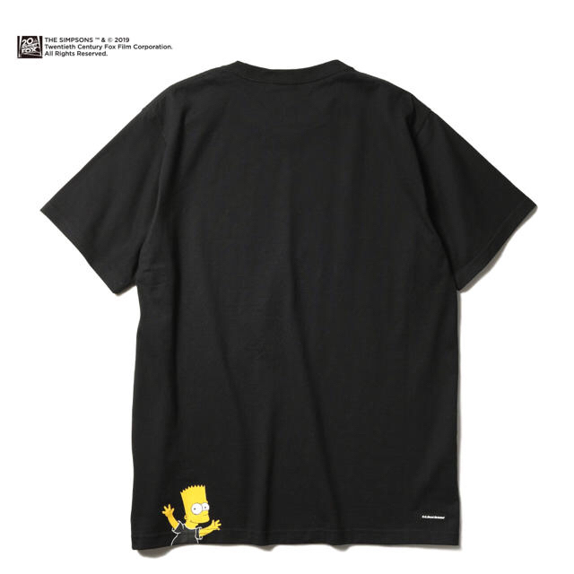 XL ブリストル×シンプソンズ EMBLEM BART TEE