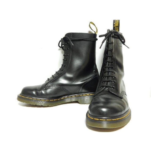 Dr.Martens(ドクターマーチン)の極上美品！【定価￥27864】ドクターマーチン10ホールブーツUK8ブラック黒 メンズの靴/シューズ(ブーツ)の商品写真