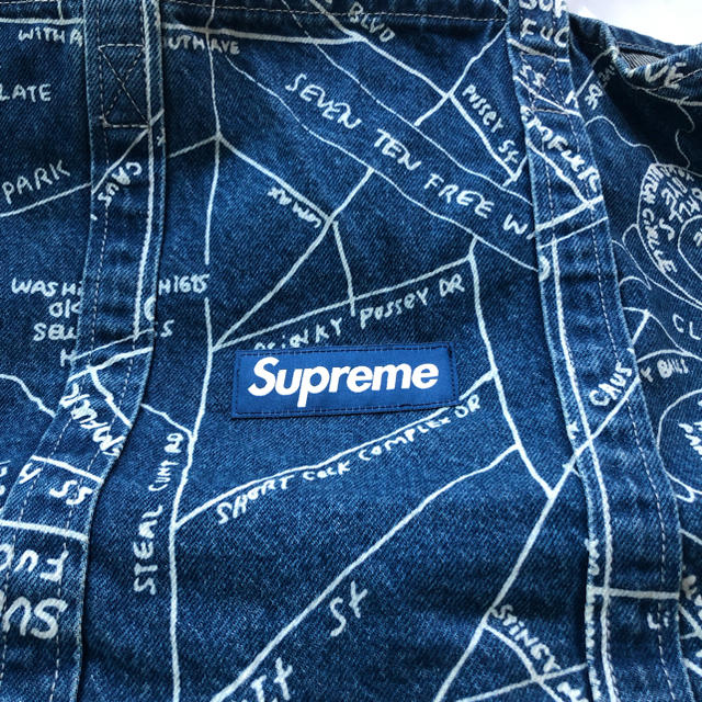 Supreme(シュプリーム)のsupreme gonz map トートバッグ メンズのバッグ(トートバッグ)の商品写真