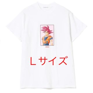 ビームス(BEAMS)のFLAGSTUFF × ドラゴンボール 悟空 Tシャツ L 白 フラグスタフ (Tシャツ/カットソー(半袖/袖なし))