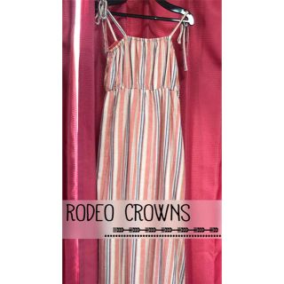 ロデオクラウンズ(RODEO CROWNS)の緊急SALE♡♡ロデオクラウンズ★ストライプ★ロングワンピ(ロングワンピース/マキシワンピース)