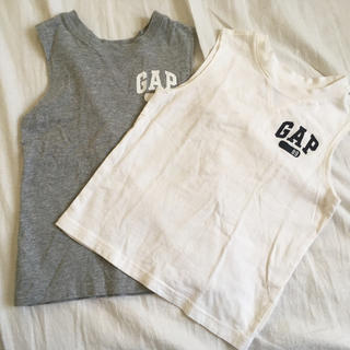 ギャップキッズ(GAP Kids)のGAP 100cm タンクトップ ２枚セット(Tシャツ/カットソー)