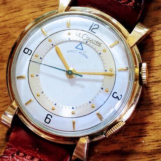 ジャガールクルト(Jaeger-LeCoultre)の【10金張り 高級スイス時計】◆LE COULTRE/ルクルト/メモボックス(腕時計(アナログ))