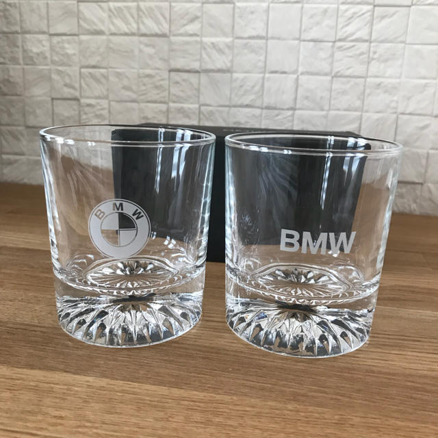 BMW(ビーエムダブリュー)の新品 BMW オリジナル ロックグラス インテリア/住まい/日用品のキッチン/食器(グラス/カップ)の商品写真