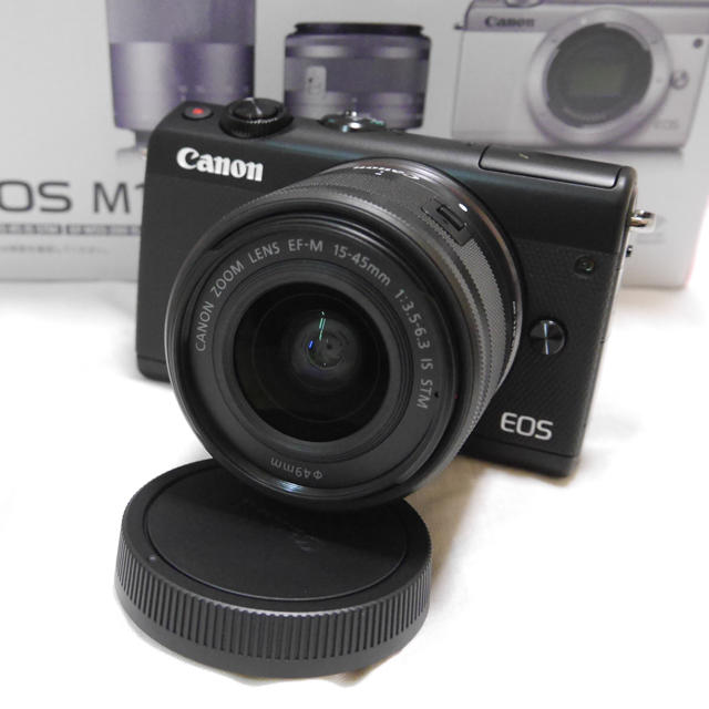 大割引 Canon EOS M100 レンズキット ブラック スマホ/家電/カメラ