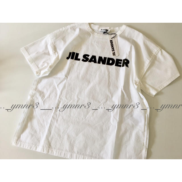 Jil Sander(ジルサンダー)の2019SS  JIL SANDER ジルサンダー ロゴ Tシャツ  Ｓ レディースのトップス(Tシャツ(半袖/袖なし))の商品写真