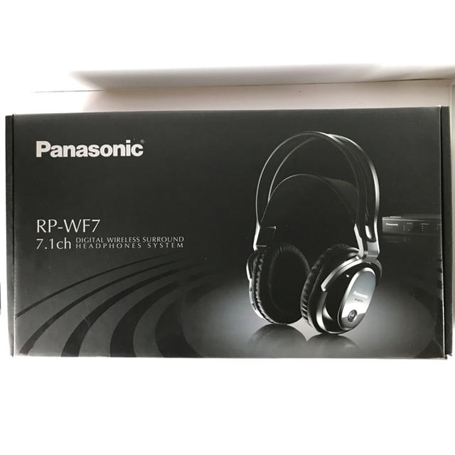 Panasonic(パナソニック)のPanasonic RP-WF7 デジタルワイヤレスサラウンドヘッドホン スマホ/家電/カメラのオーディオ機器(ヘッドフォン/イヤフォン)の商品写真