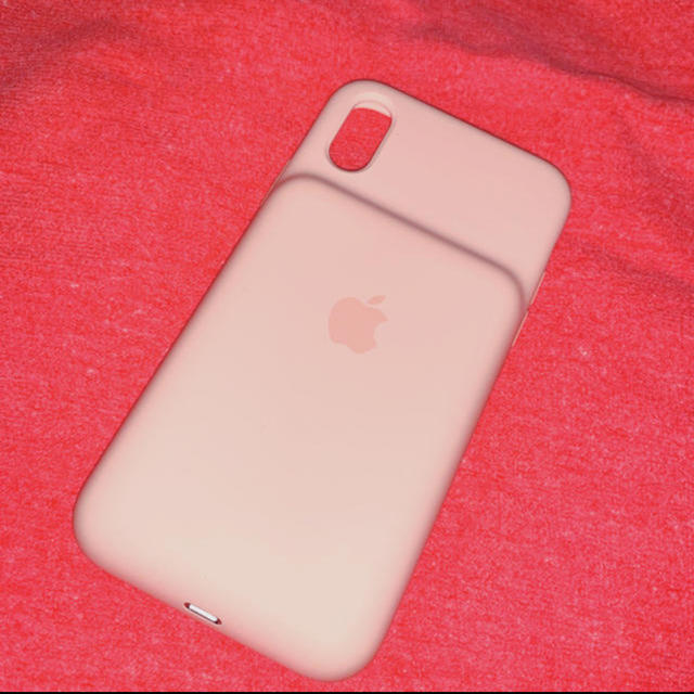 Apple - スマートバッテリーケース iPhoneXS ピンクの通販 by VN's shop｜アップルならラクマ