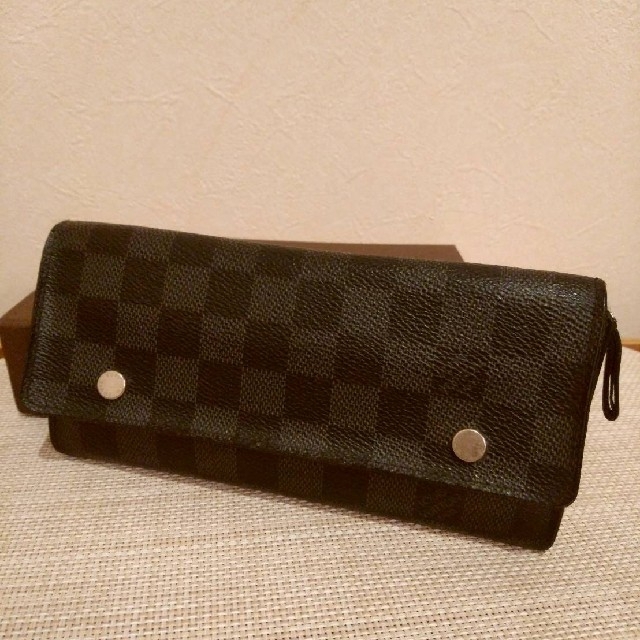 ファッション小物LOUISVUITTON ダミエ ポルトフォイユ 長財布