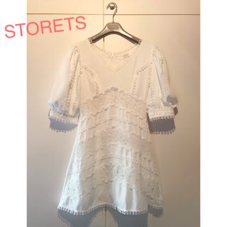 ステラマッカートニー(Stella McCartney)のインフルエンサー 愛用！ ストレッツ STORETS パフスリーブ ワンピース(ミニワンピース)