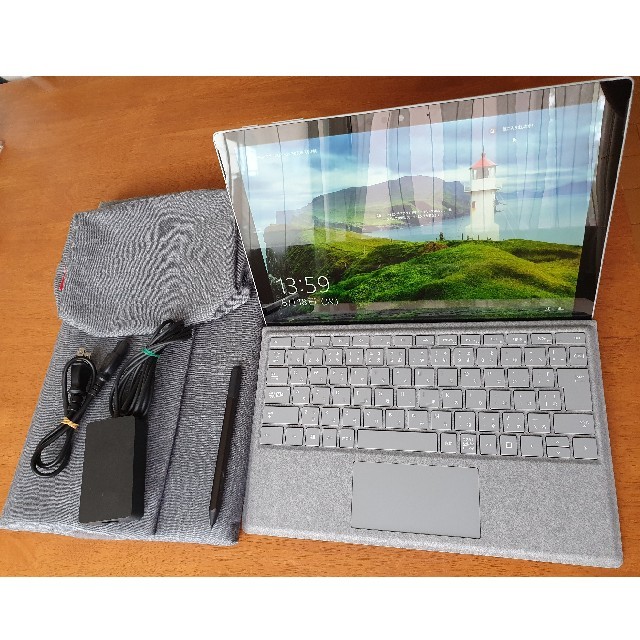 surface pro6 i5/8g/128g キーボード ペン ケースPC/タブレット