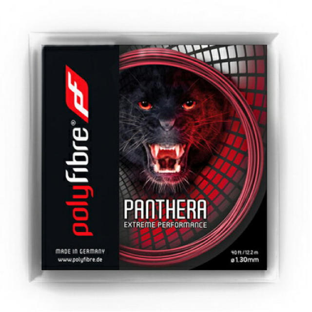 12mcut品Polyfibre Panthera1.30mm試す価値有り スポーツ/アウトドアのテニス(ラケット)の商品写真