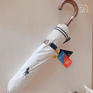 ポロラルフローレン(POLO RALPH LAUREN)の新品未使用品POLO RALPH LAURENラルフローレン晴雨兼用日傘(傘)