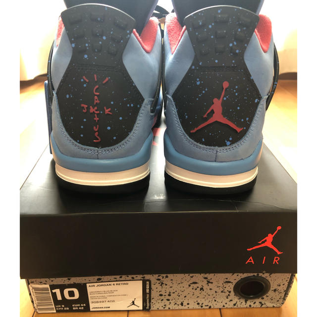 NIKE(ナイキ)のair jordan 4 travis scott メンズの靴/シューズ(スニーカー)の商品写真