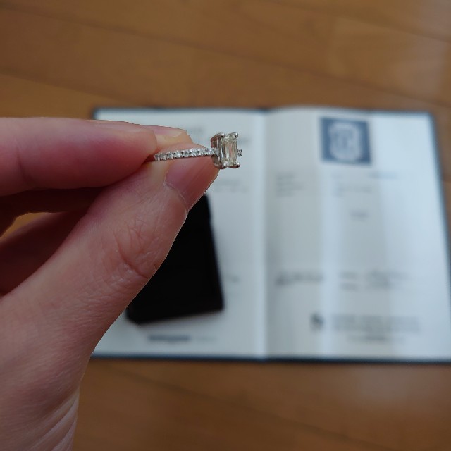 ダイヤ指輪 レディースのアクセサリー(リング(指輪))の商品写真
