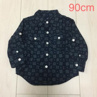 ベビーギャップ(babyGAP)のbaby Gap 90cm 柄シャツ(ブラウス)