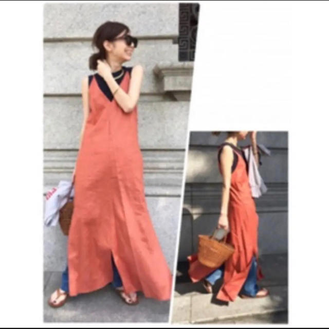 L'Appartement DEUXIEME CLASSE(アパルトモンドゥーズィエムクラス)のアパルトモン♢JAMES PERSE TANK TOP ブラック レディースのトップス(タンクトップ)の商品写真