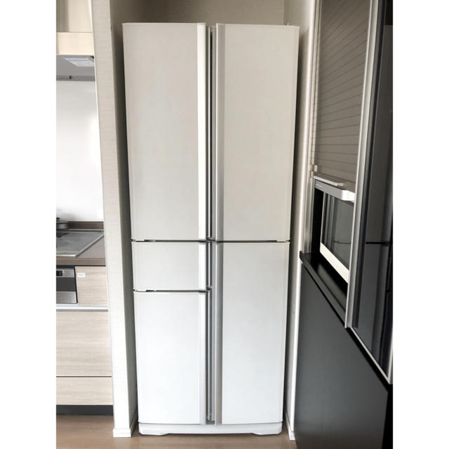 三菱 冷蔵庫 MR-A41N-W 405L フレンチドア | フリマアプリ ラクマ