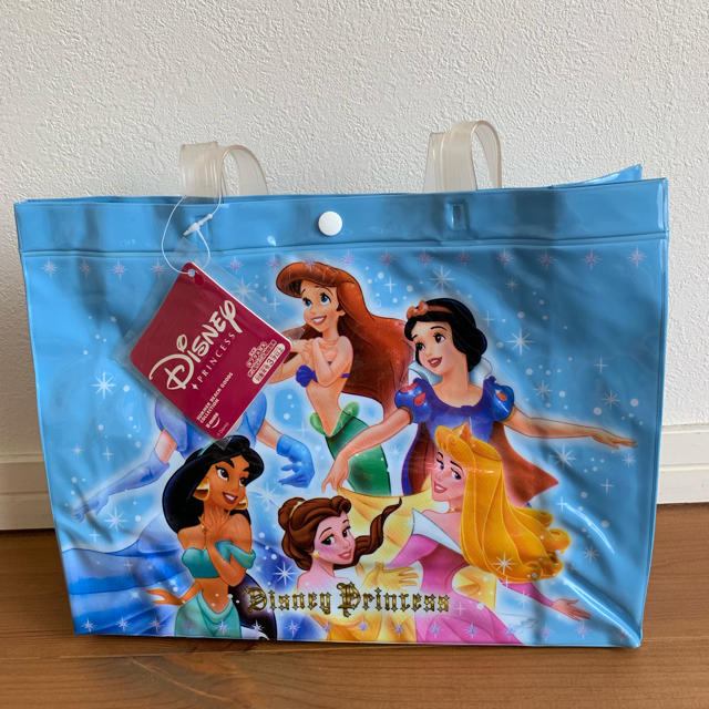 Disney(ディズニー)の【未使用品】ディズニープリンセス プールバッグ スイミング 水着 女の子 キッズ/ベビー/マタニティのこども用バッグ(その他)の商品写真