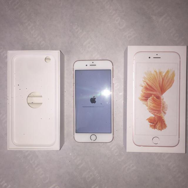 iPhone6s RoseGold 128GB SIMフリー 美品