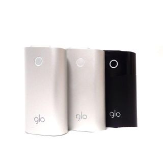 CA082 中古 glo グロー 本体 3個セット 消毒済 シルバー ブラック(タバコグッズ)