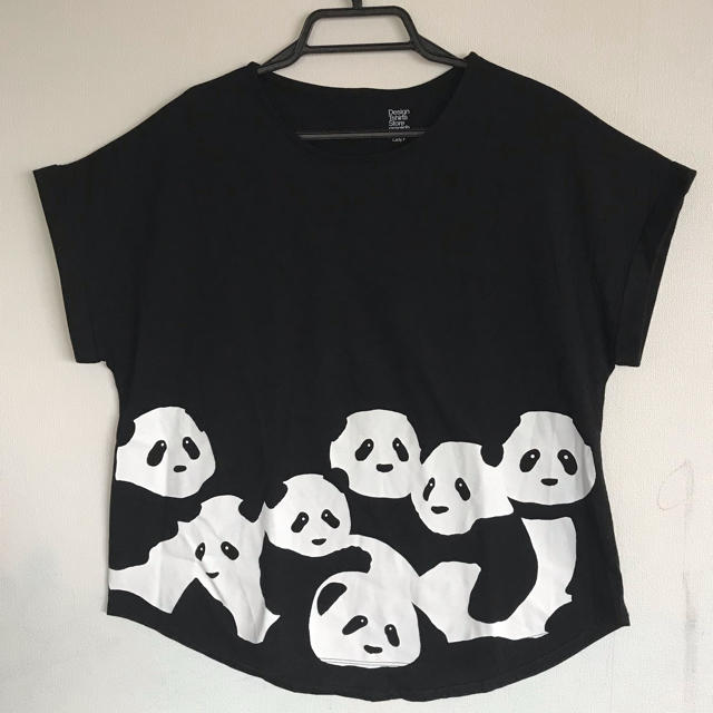 Design Tshirts Store graniph(グラニフ)の［ 美品 ］グラニフ パンダ カットソー  F レディースのトップス(カットソー(半袖/袖なし))の商品写真