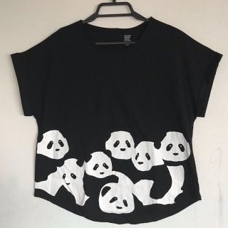 グラニフ(Design Tshirts Store graniph)の［ 美品 ］グラニフ パンダ カットソー  F(カットソー(半袖/袖なし))