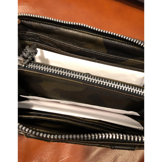 Chrome Hearts(クロムハーツ)のクロムハーツ長財布 セメタリーキルテッド タンクカモ 迷彩 新品 メンズのファッション小物(長財布)の商品写真