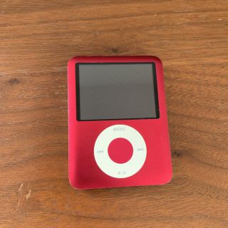 アップル(Apple)のiPod nano 8GB PRODUCT RED(ポータブルプレーヤー)