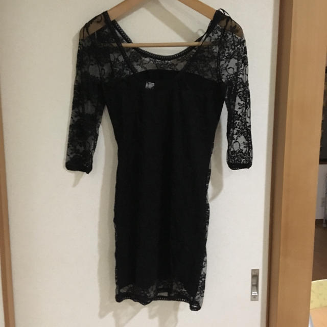 LIZ LISA(リズリサ)のH&M レースワンピース ドレス レディースのワンピース(ひざ丈ワンピース)の商品写真