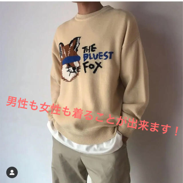 MAISON KITSUNE'(メゾンキツネ)の限定値下げ中！メゾンキツネ ader error コラボニット メンズのトップス(ニット/セーター)の商品写真