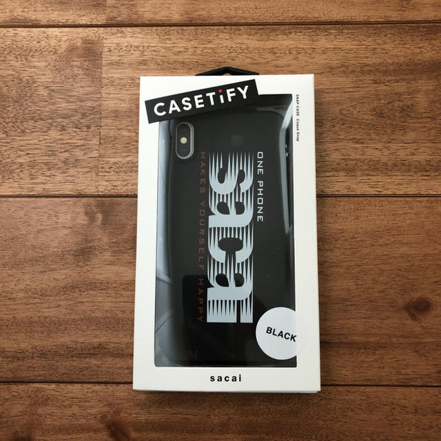 新品 sacai iPhone XS Max ケース