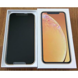 アイフォーン(iPhone)のSIMロック解除済み iPhone XR 64GB イエロー(スマートフォン本体)