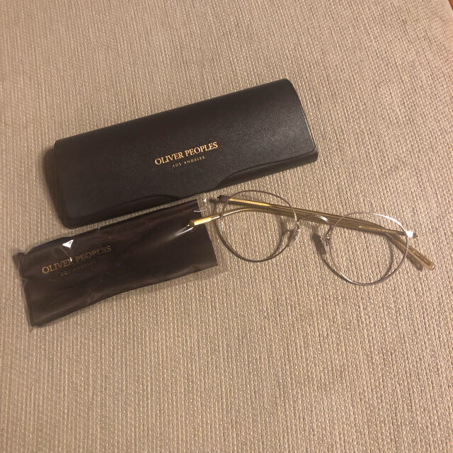 OLIVER PEOPLES オリバーピープルズ メガネ 新品未使用 メンズのファッション小物(サングラス/メガネ)の商品写真