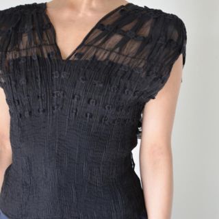 mame kurogouch / Geometry Shirring Tops neuroid.uprrp.edu