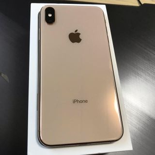 アップル(Apple)のiphone XS Max 香港版 256GB ゴルド 新品同様(スマートフォン本体)