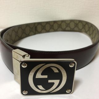 グッチ(Gucci)のGUCCI グッチ メンズライン リバーシブルタイプ(ベルト)