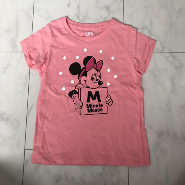 Disney(ディズニー)のキッズ Tシャツ 3枚 キッズ/ベビー/マタニティのキッズ服女の子用(90cm~)(Tシャツ/カットソー)の商品写真