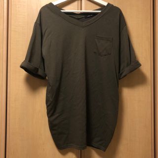 イング(INGNI)のINGNI カーキTシャツワンピ(Tシャツ(半袖/袖なし))