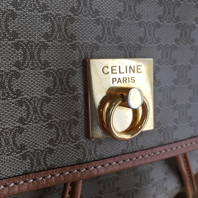 celine(セリーヌ)のオールドセリーヌ CELINE マカダム リュック バック レディースのバッグ(リュック/バックパック)の商品写真