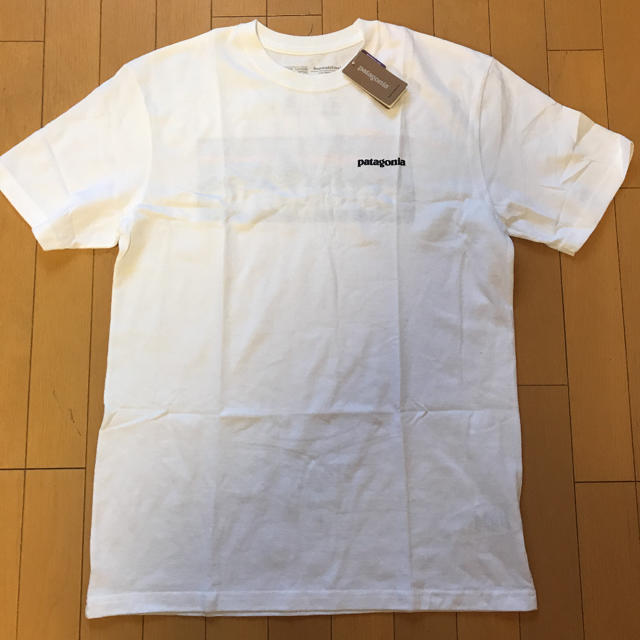 トップスパタゴニア Tシャツ サイズS ロゴ 新品