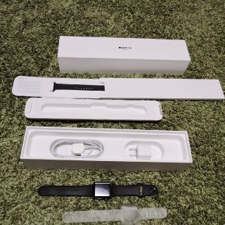 アップルウォッチ(Apple Watch)のapple  watch series3　38mm GPS + Cellular(腕時計(デジタル))