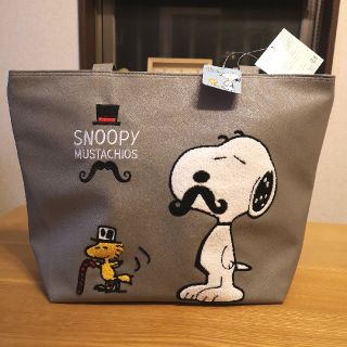 スヌーピー(SNOOPY)のスヌーピー　トートバッグ(ひげ)(キャラクターグッズ)