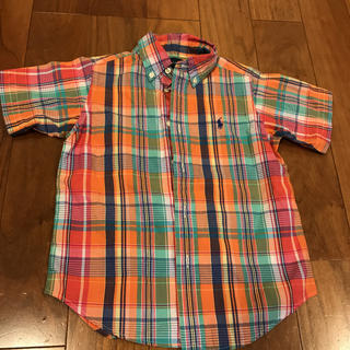 ラルフローレン(Ralph Lauren)のラルフローレン 半袖シャツ チェックシャツ 110(ブラウス)