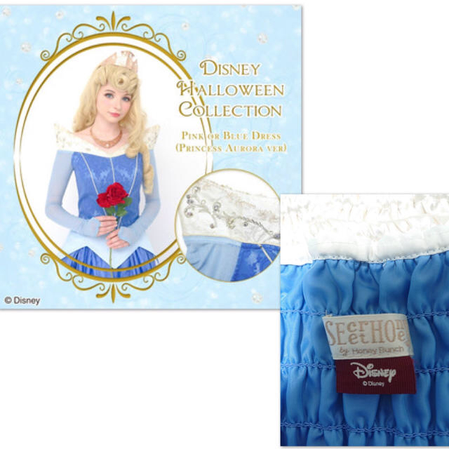 Secret Honey(シークレットハニー)のシークレットハニー オーロラ姫 ブルー ドレス エンタメ/ホビーのコスプレ(衣装)の商品写真